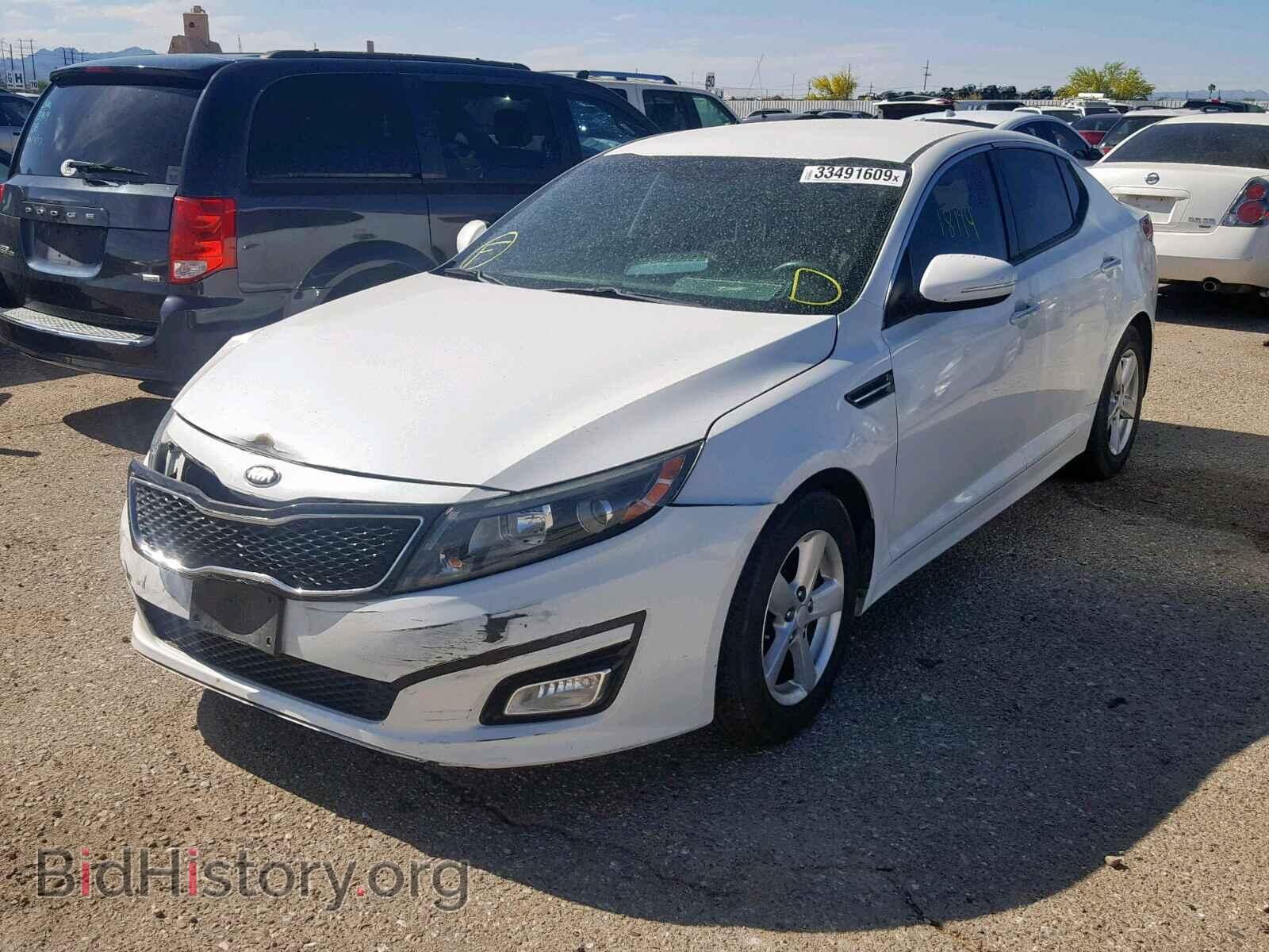 2014 KIA OPTIMA - VIN: 5XXGM4A71EG260077 - Фото 2
