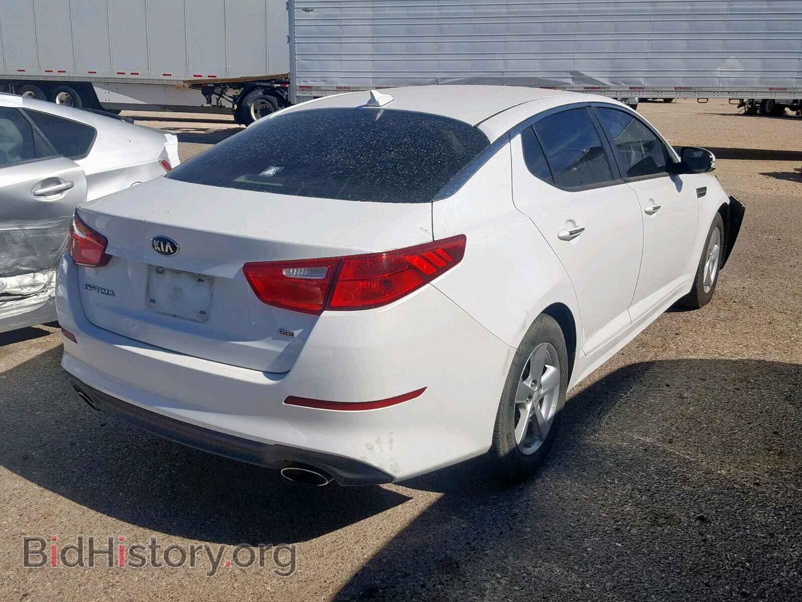 2014 KIA OPTIMA - VIN: 5XXGM4A71EG260077 - Фото 4