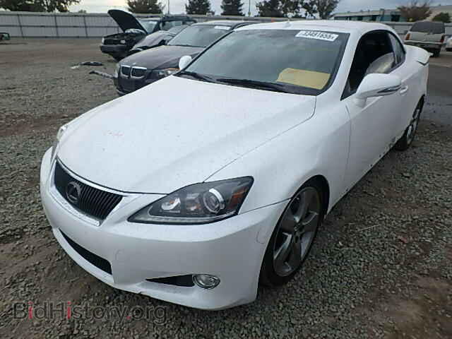 2011 LEXUS IS250 - VIN: JTHFF2C24B2518345 - Фото 2