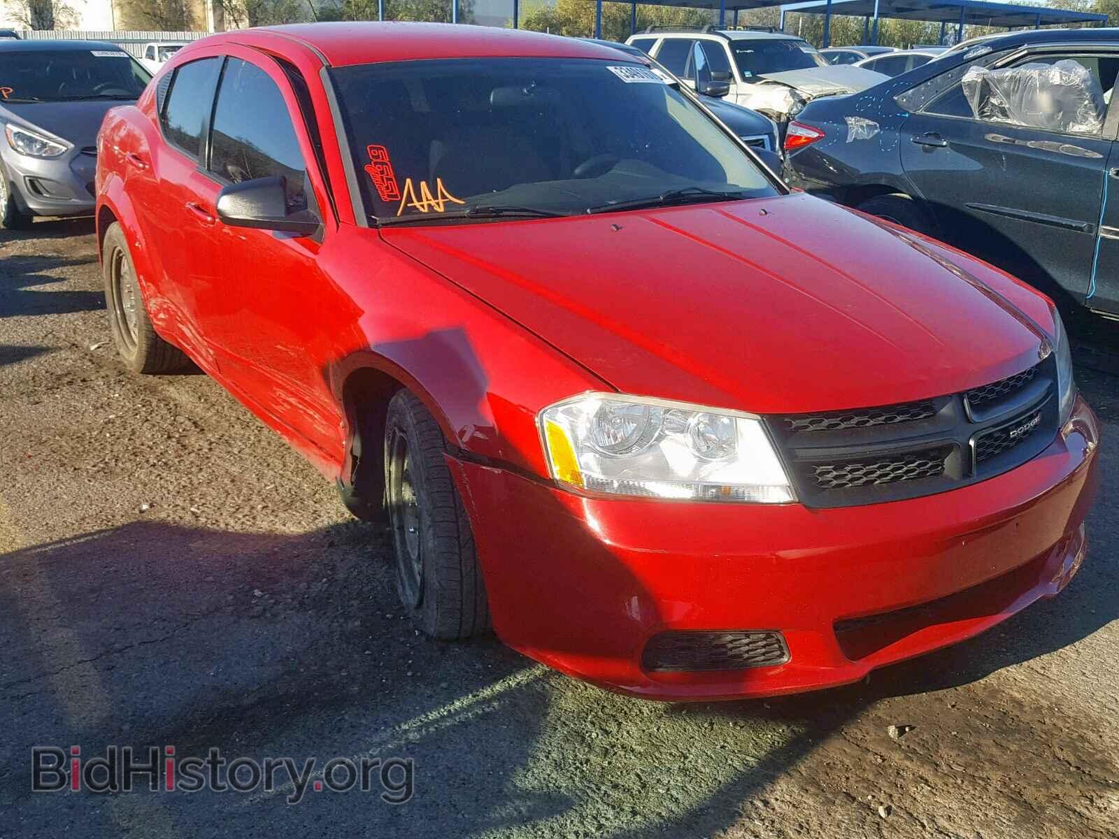 Фотография 1C3CDZAG5CN276171 - DODGE AVENGER 2012