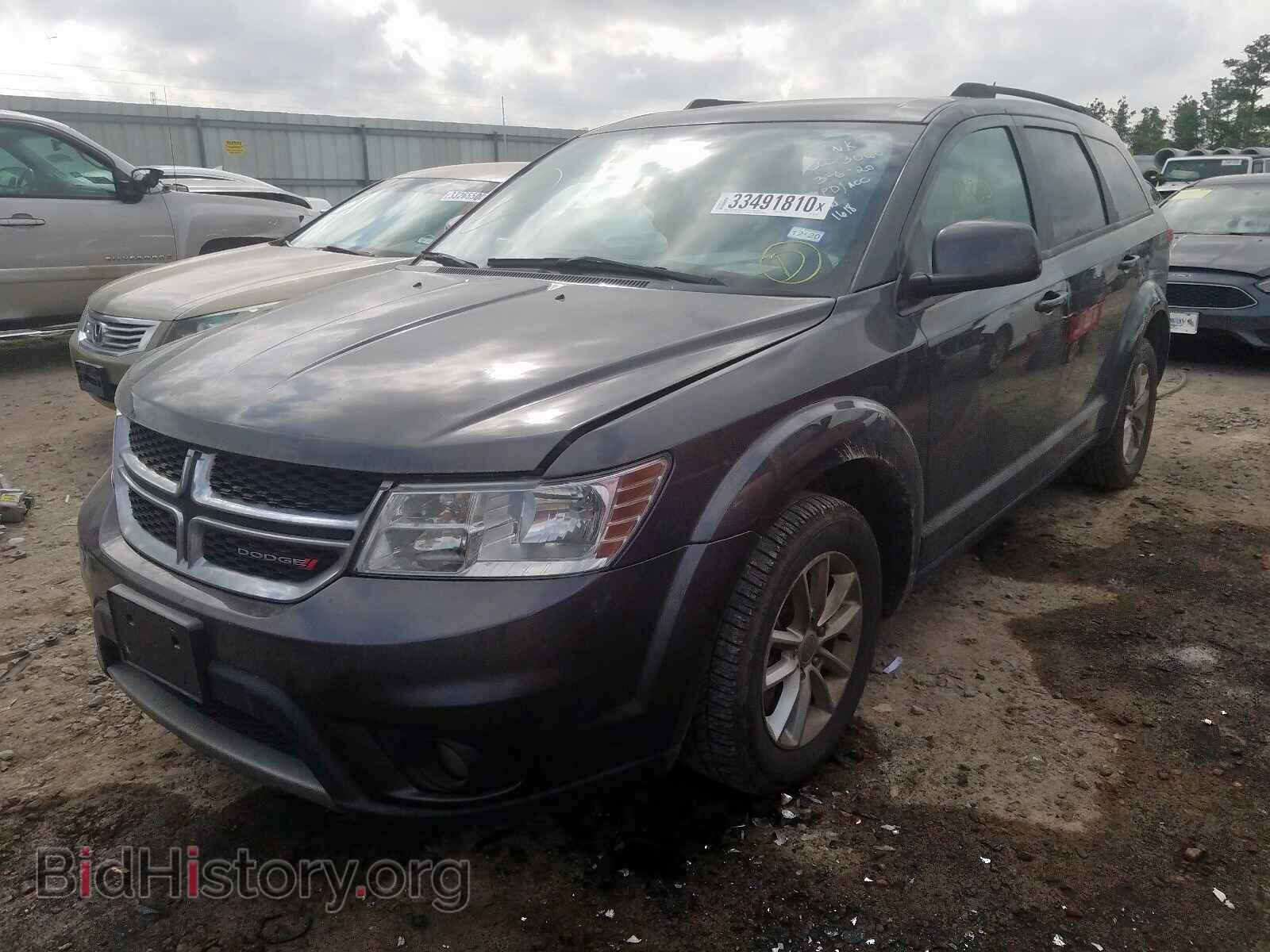 2017 DODGE JOURNEY - VIN: 3C4PDCBG9HT521618 - Фото 2