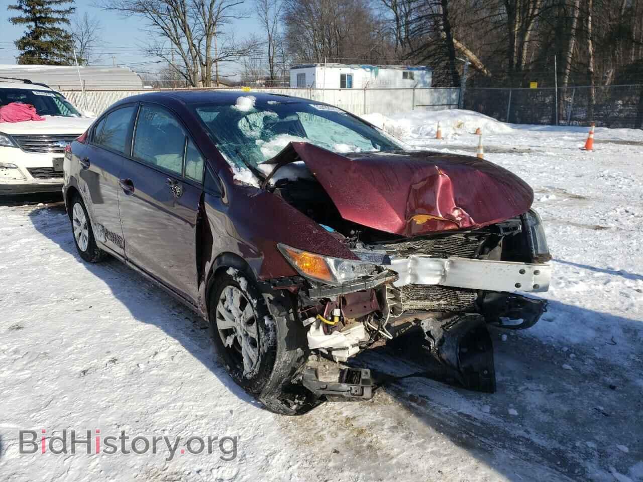 Photo 19XFB2F57CE100451 - HONDA CIVIC 2012