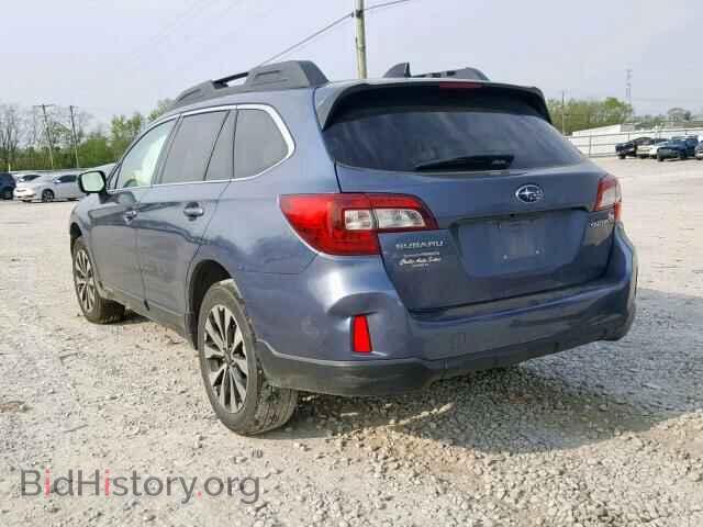 2016 SUBARU OUTBACK 2. - VIN: 4S4BSBJC5G3250779 - Фото 3