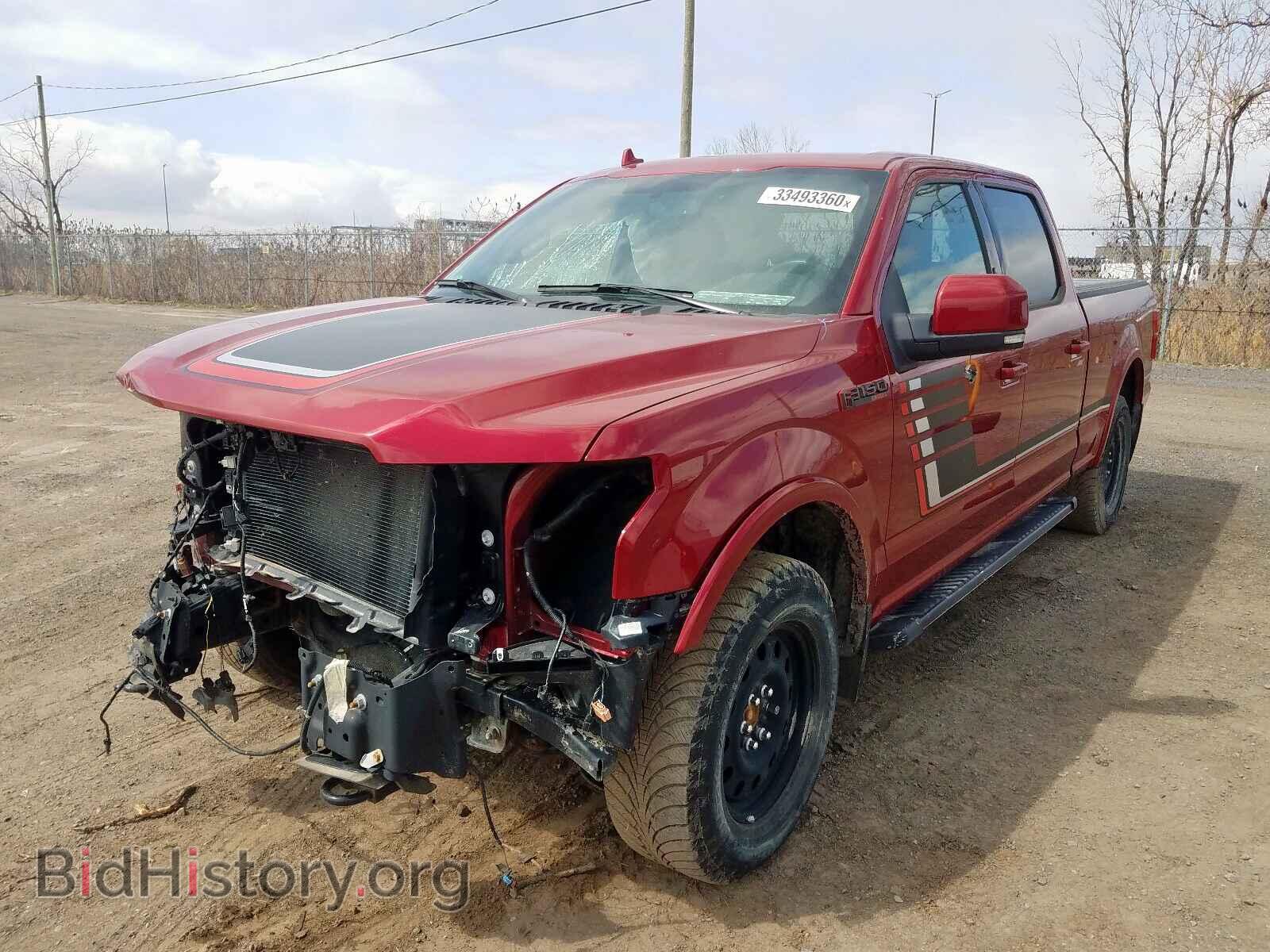 2018 FORD F150 - VIN: 1FTFW1E55JFA38034 - Фото 2