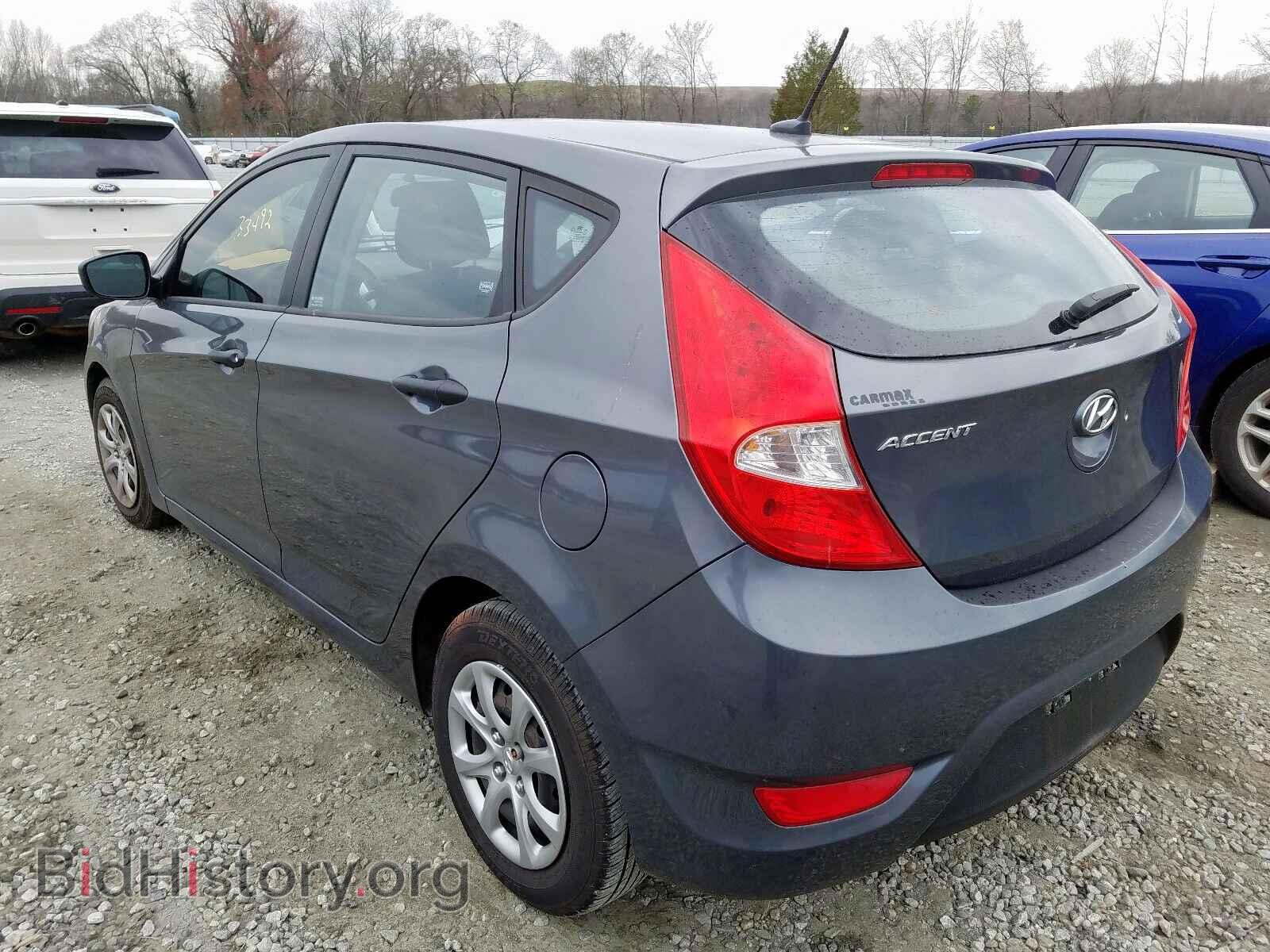 2013 HYUNDAI ACCENT - VIN: KMHCT5AE5DU060359 - Фото 3