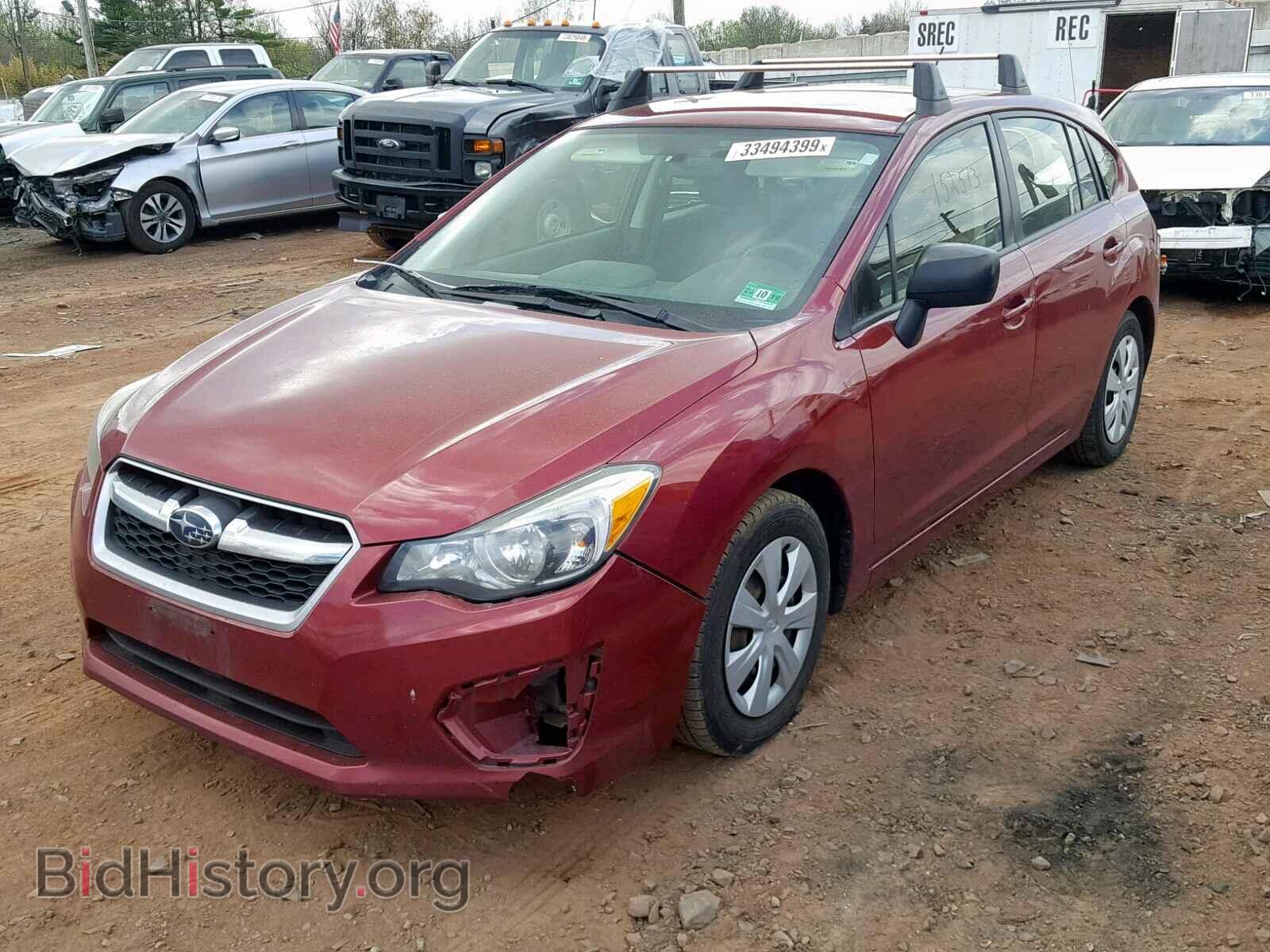 2013 SUBARU IMPREZA - VIN: JF1GPAA61DH201566 - Фото 2