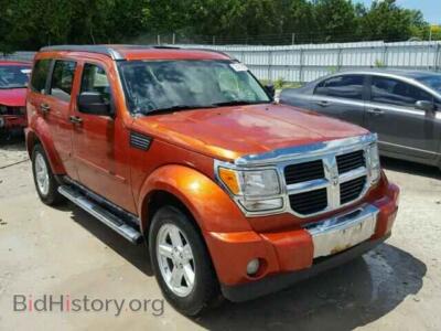 2008 Dodge NITRO NITRO SXT, orange — VIN 1D8GT28K08W233538, Copart