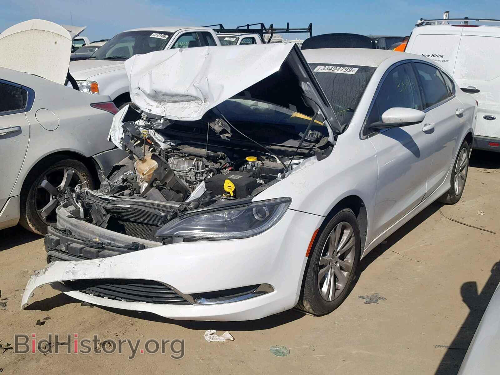 2016 CHRYSLER 200 - VIN: 1C3CCCAB3GN127543 - Фото 2