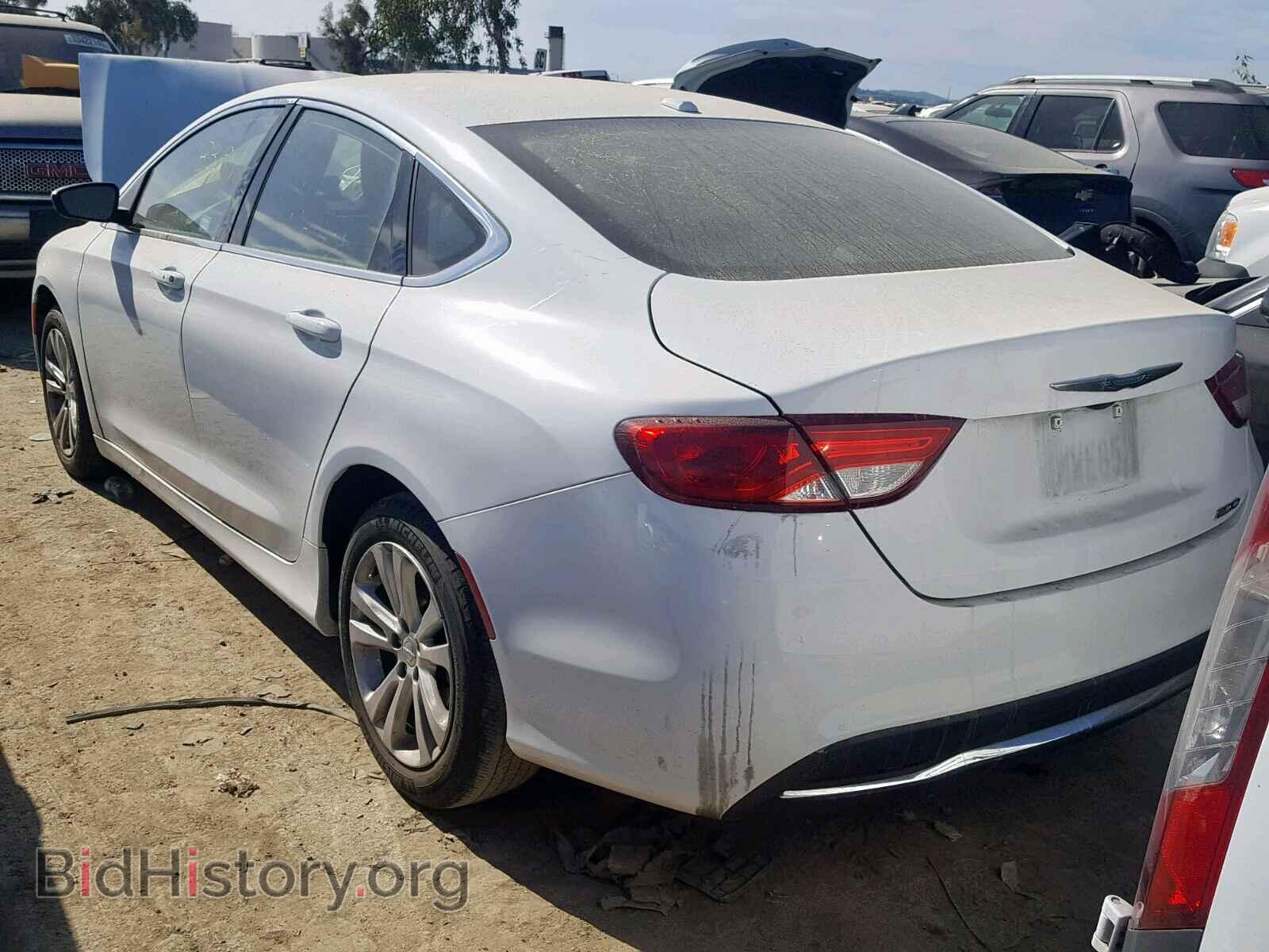 2016 CHRYSLER 200 - VIN: 1C3CCCAB3GN127543 - Фото 3