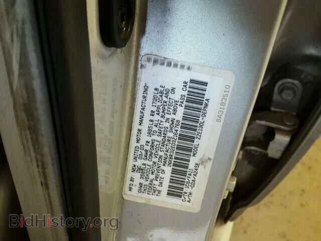 2003 TOYOTA COROLLA - VIN: 1NXBR32E03Z164768 - Фото 10
