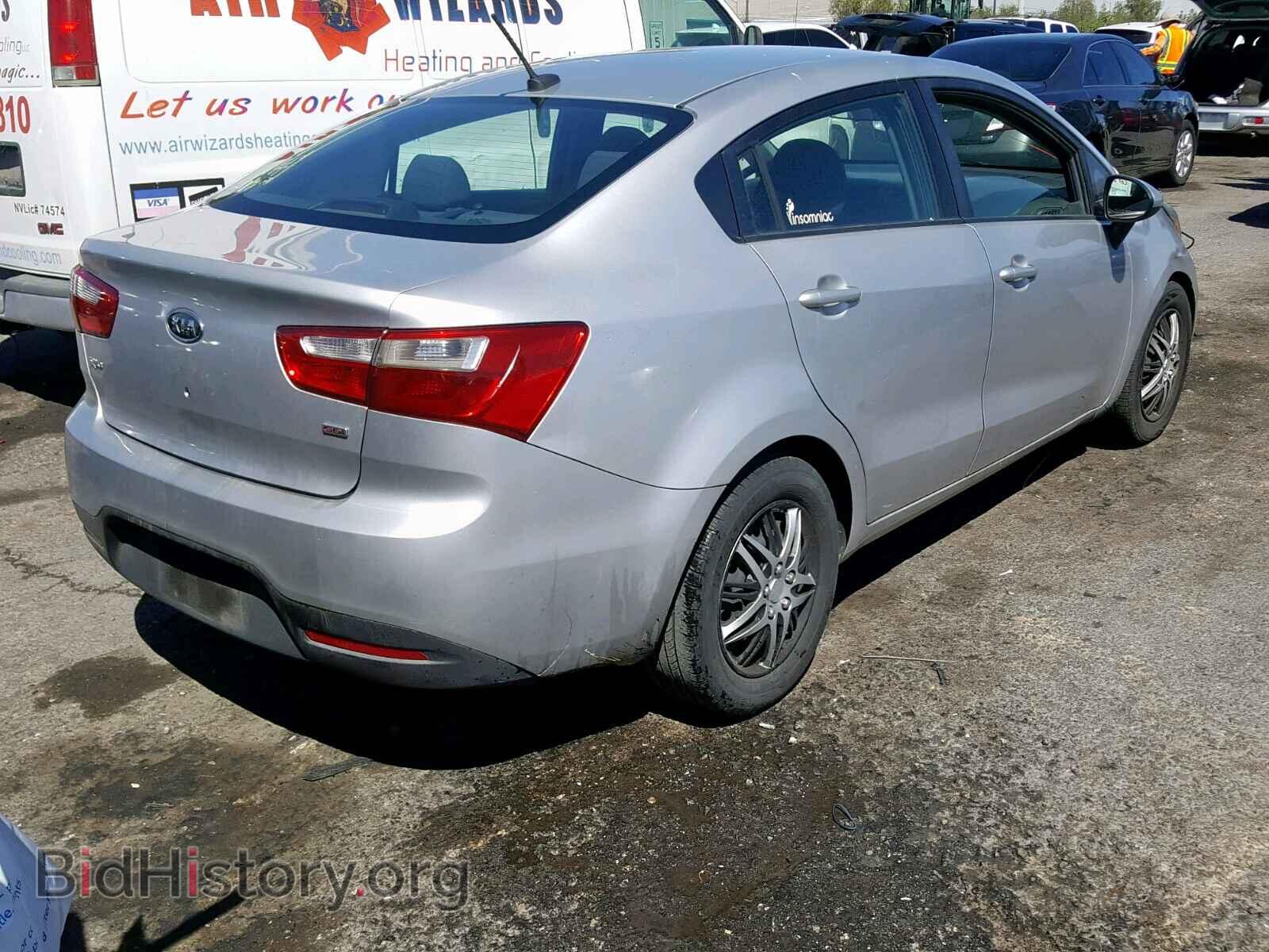 2012 KIA RIO - VIN: KNADM4A37C6071619 - Фото 4