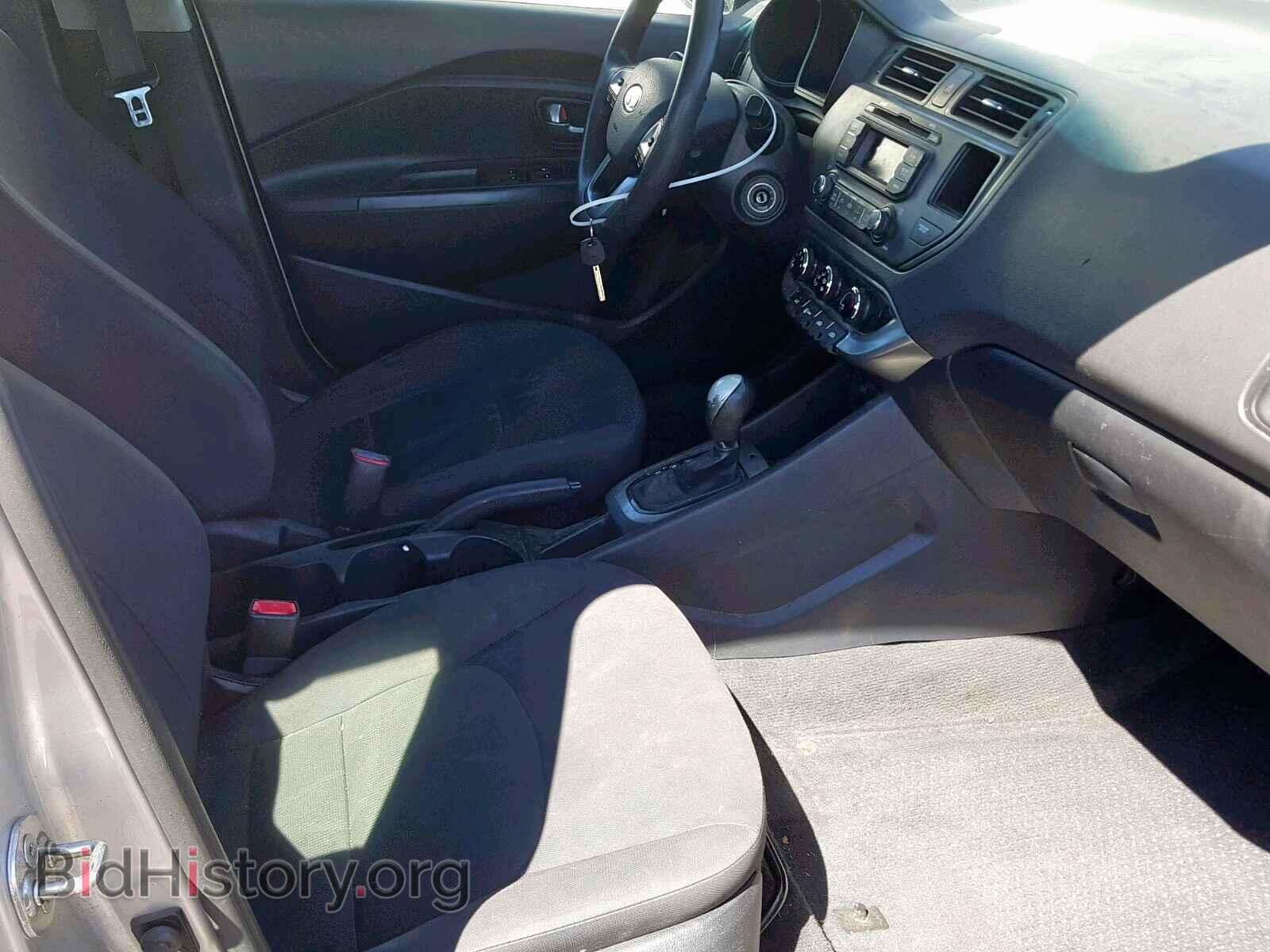 2012 KIA RIO - VIN: KNADM4A37C6071619 - Фото 5
