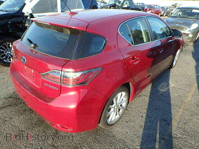 2013 LEXUS CT 200 - VIN: JTHKD5BH7D2128077 - Фото 4