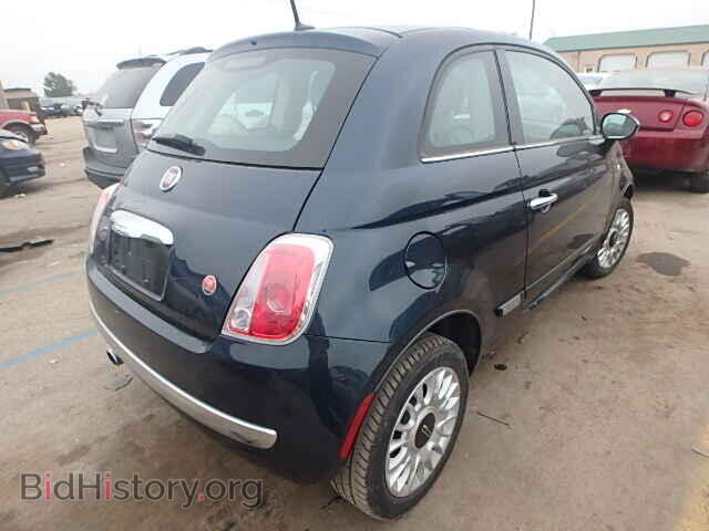 2013 FIAT 500 - VIN: 3C3CFFCR7DT647761 - Фото 4