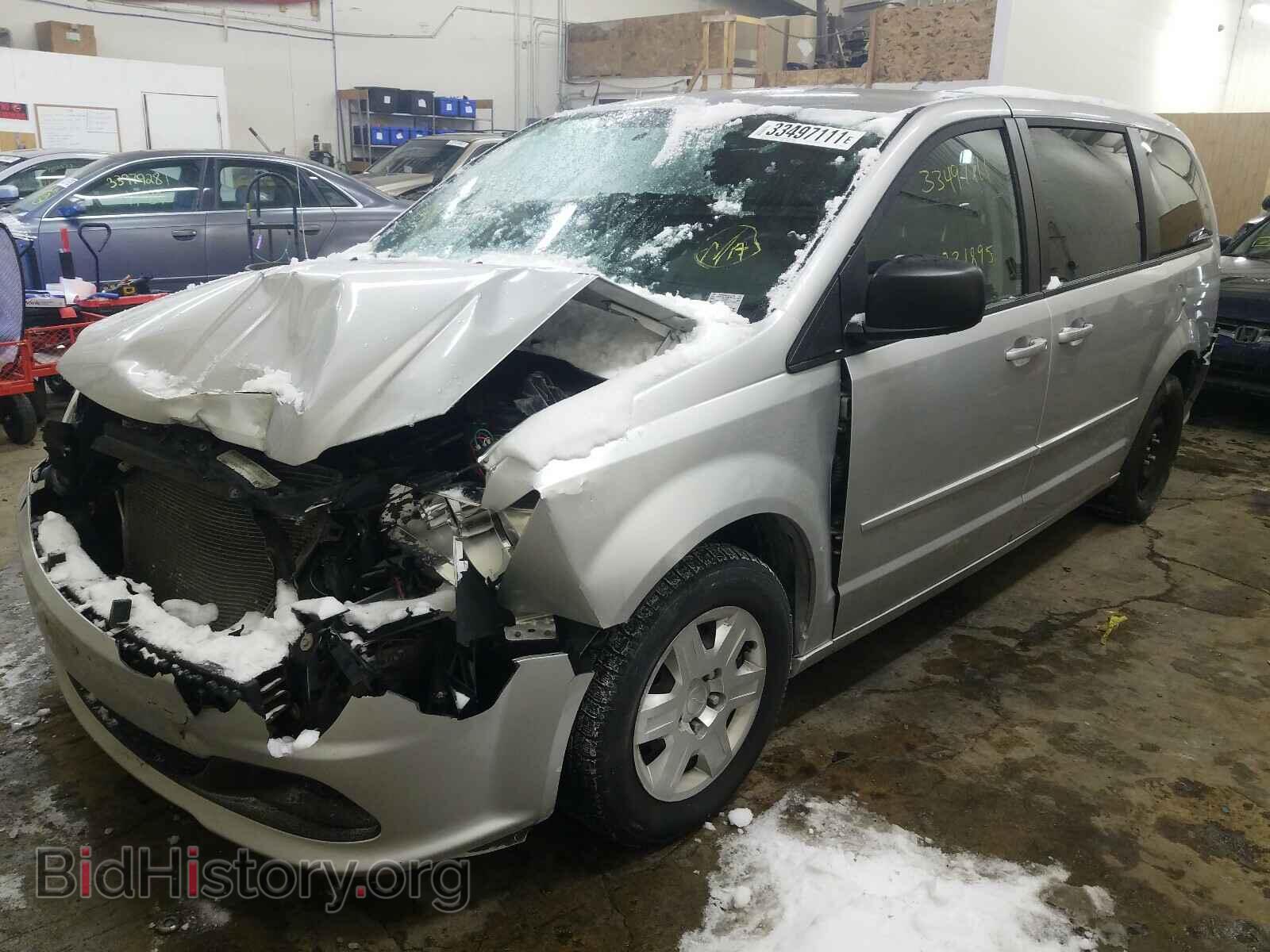 2012 DODGE GRAND CARA - VIN: 2C4RDGBG7CR385873 - Фото 2