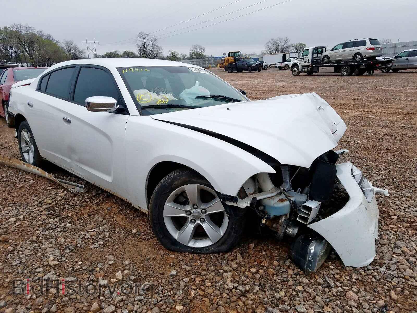 Photo 2C3CDXBG2CH119452 - DODGE CHARGER 2012