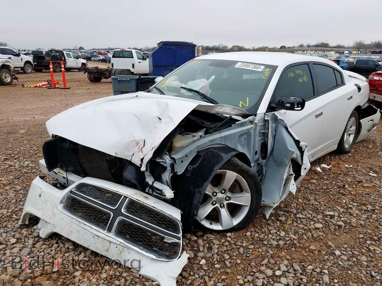 2012 DODGE CHARGER - VIN: 2C3CDXBG2CH119452 - Фото 2