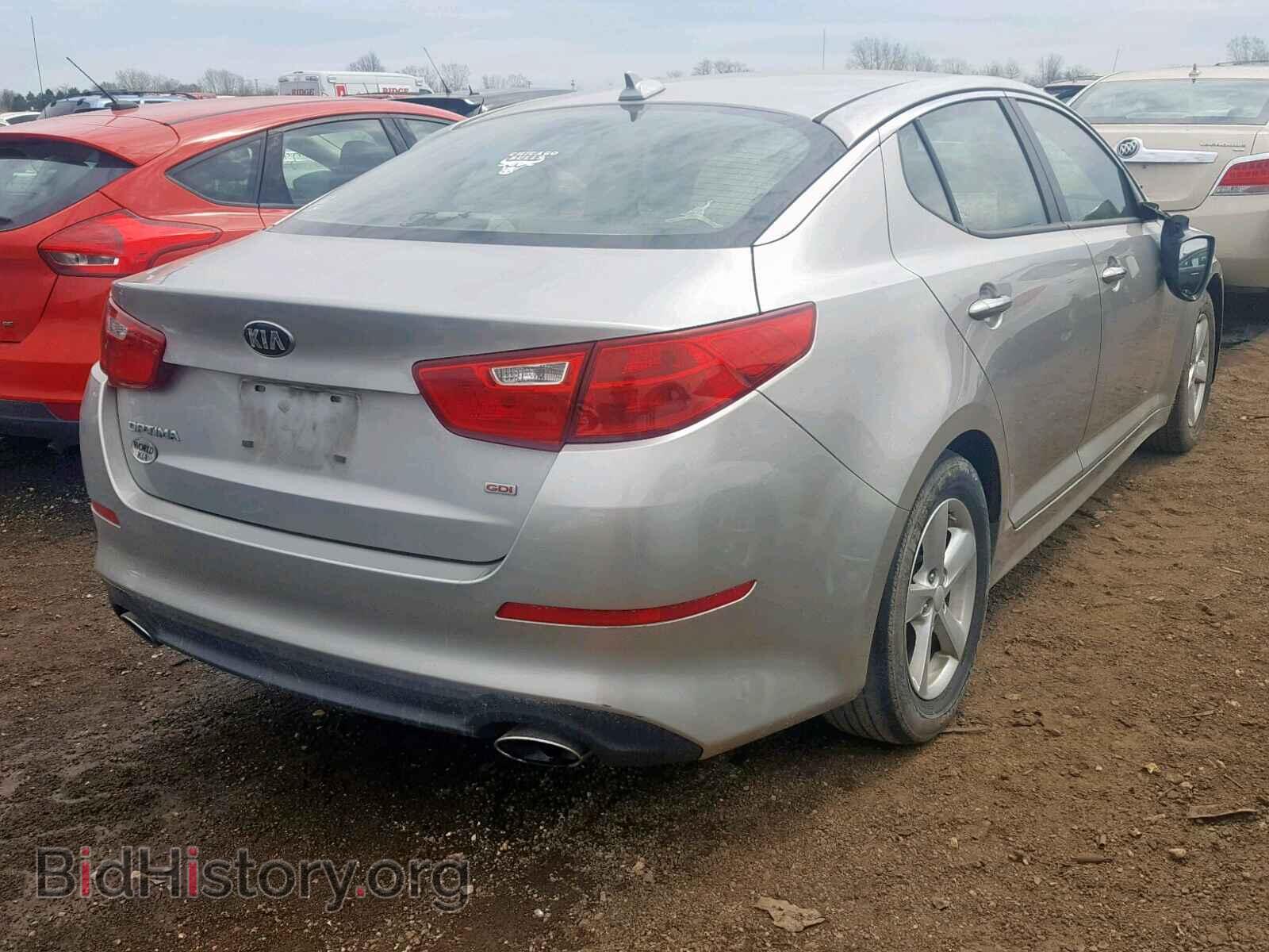 2015 KIA OPTIMA LX - VIN: KNAGM4A76F5536028 - Фото 4