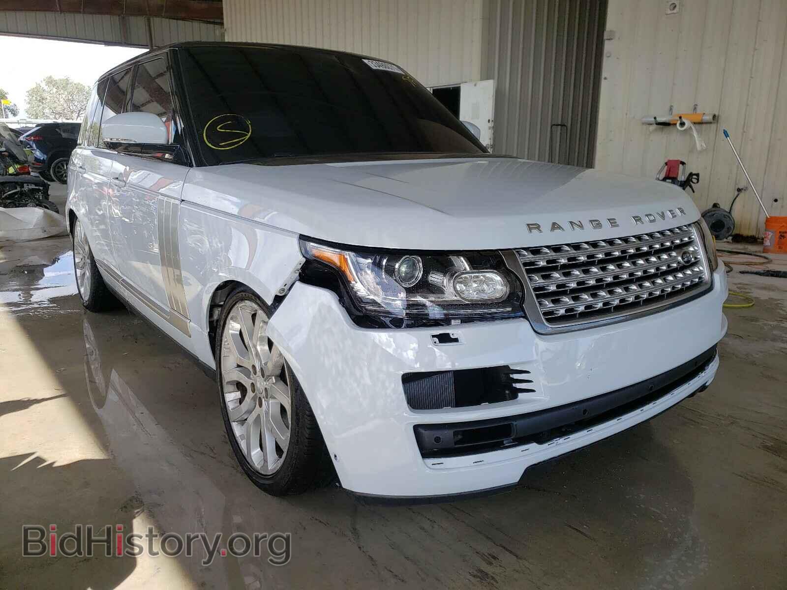 Фотография SALGS2FE7HA345578 - LAND ROVER RANGEROVER 2017