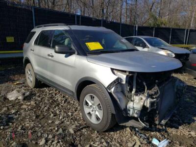 2013 Ford EXPLORER, silver — VIN 1FM5K8B81DGB28368, Copart