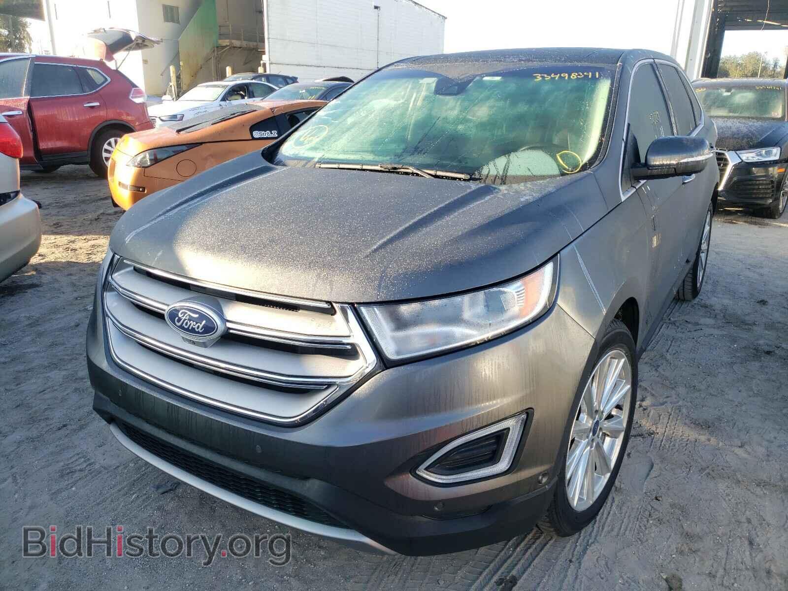 2017 FORD EDGE - VIN: 2FMPK4K9XHBB09664 - Фото 2