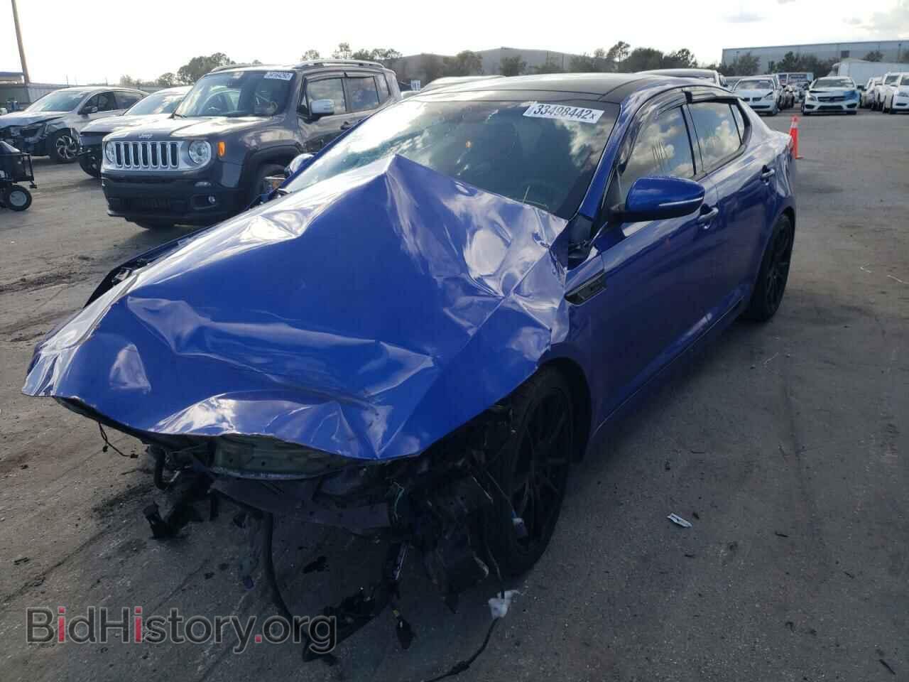 2015 KIA OPTIMA - VIN: 5XXGR4A65FG402151 - Фото 2