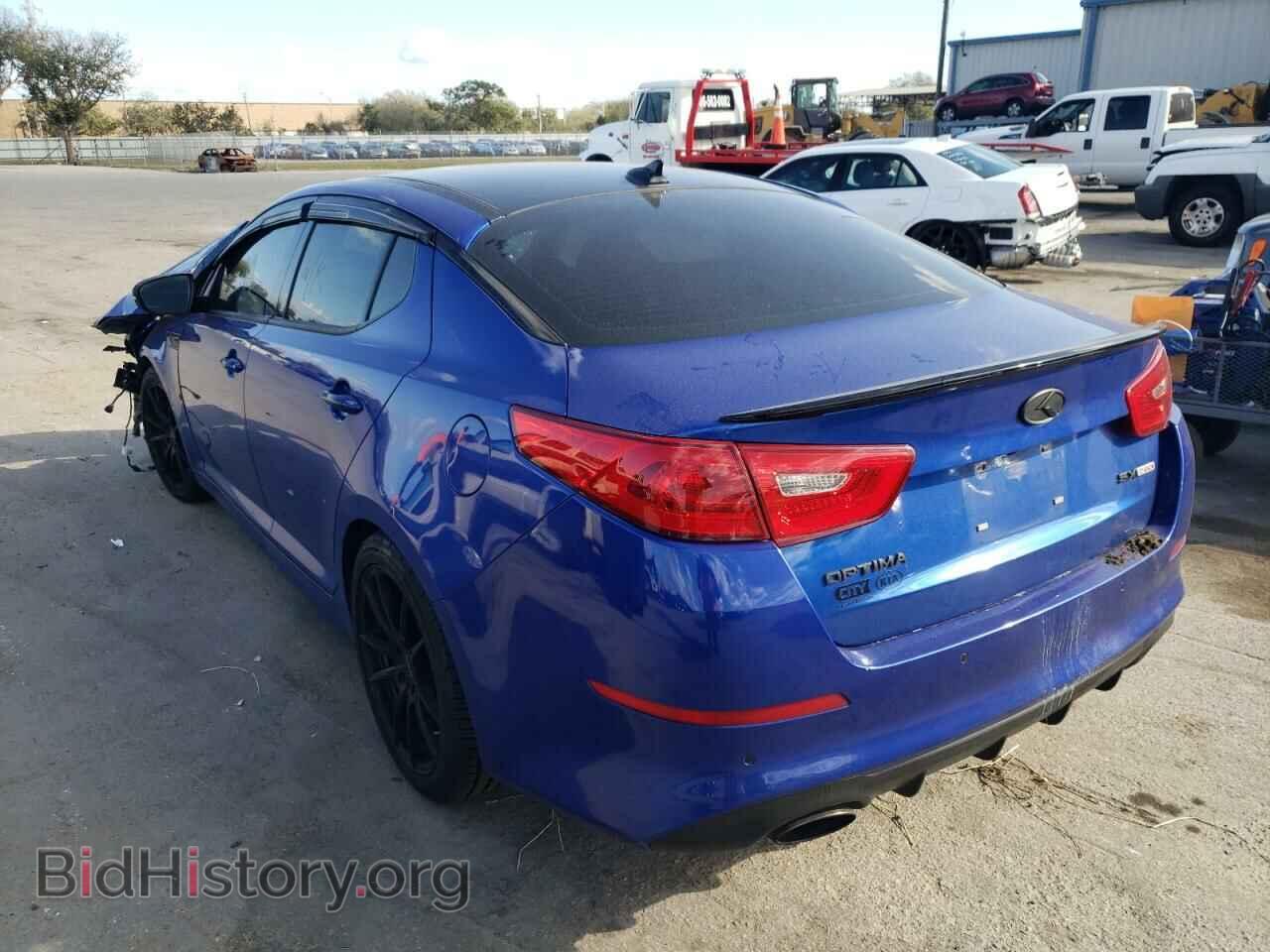 2015 KIA OPTIMA - VIN: 5XXGR4A65FG402151 - Фото 3