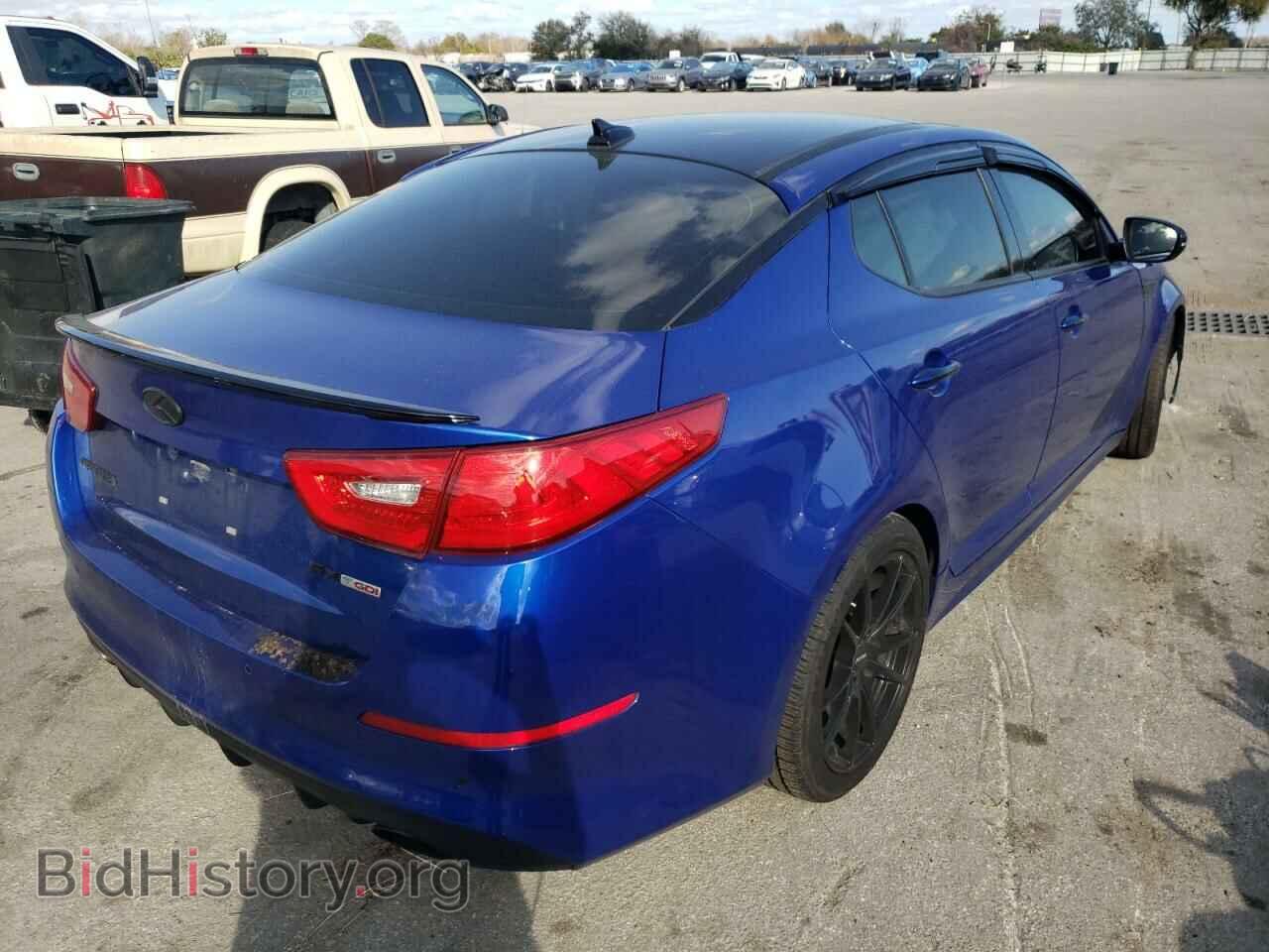 2015 KIA OPTIMA - VIN: 5XXGR4A65FG402151 - Фото 4
