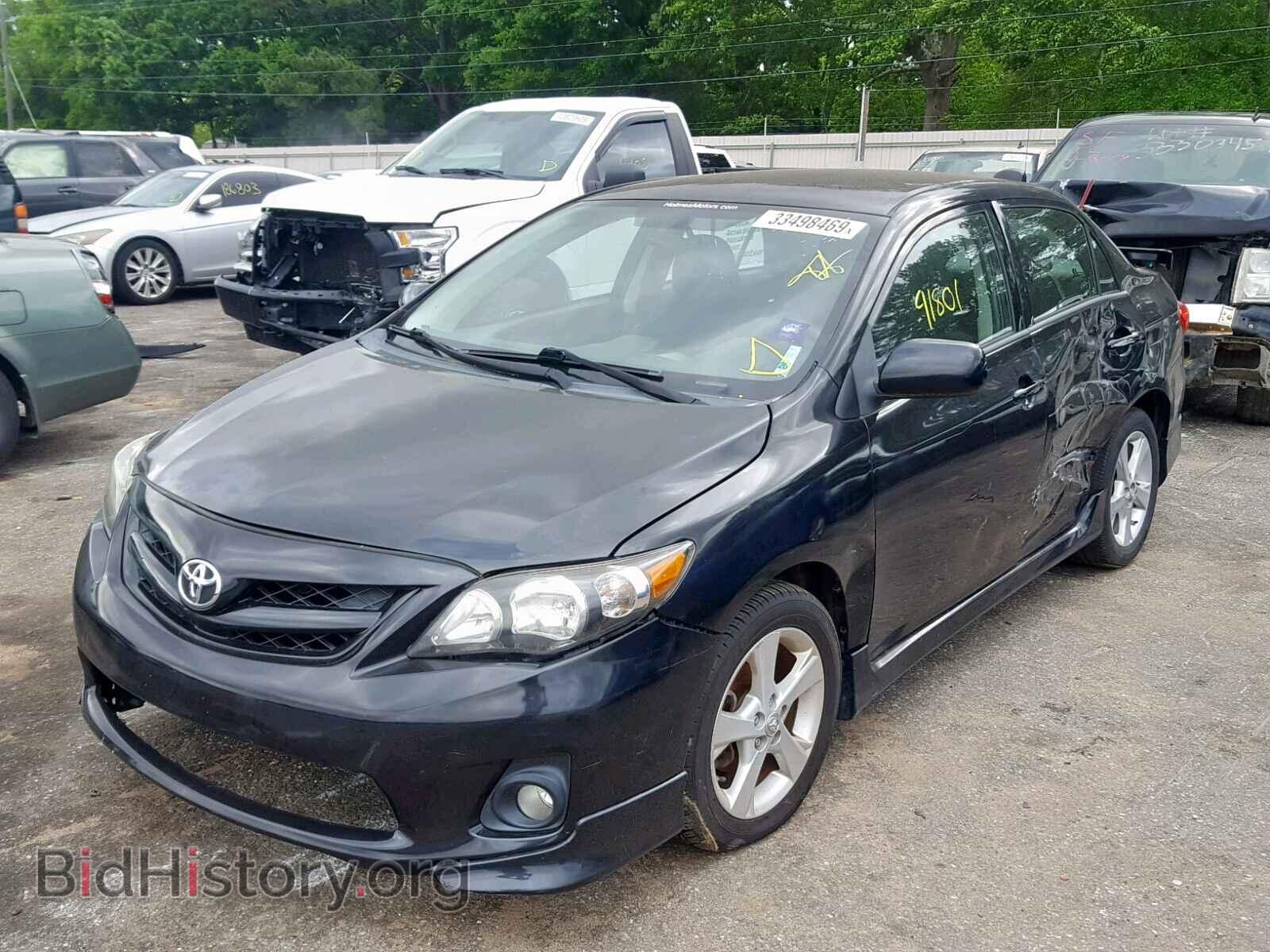 2013 TOYOTA COROLLA BA - VIN: 2T1BU4EE0DC925947 - Фото 2