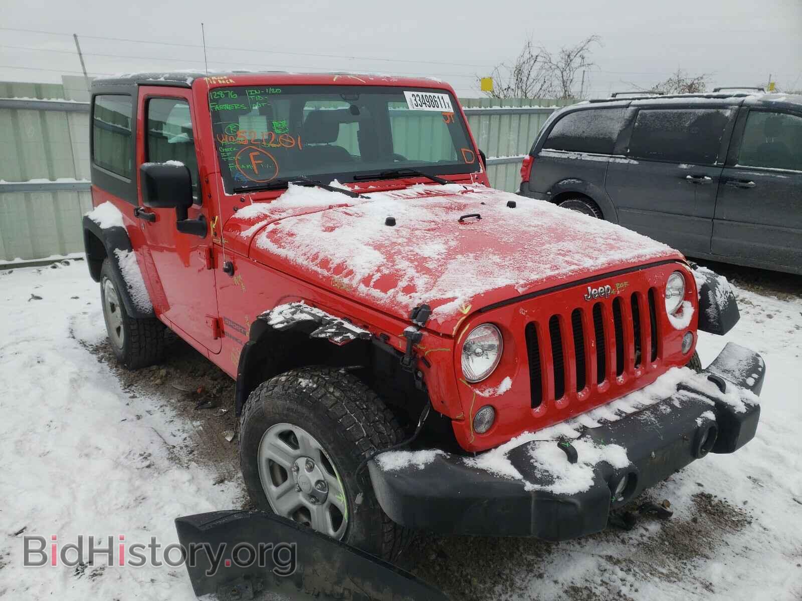 Фотография 1C4AJWAG2HL521201 - JEEP WRANGLER 2017