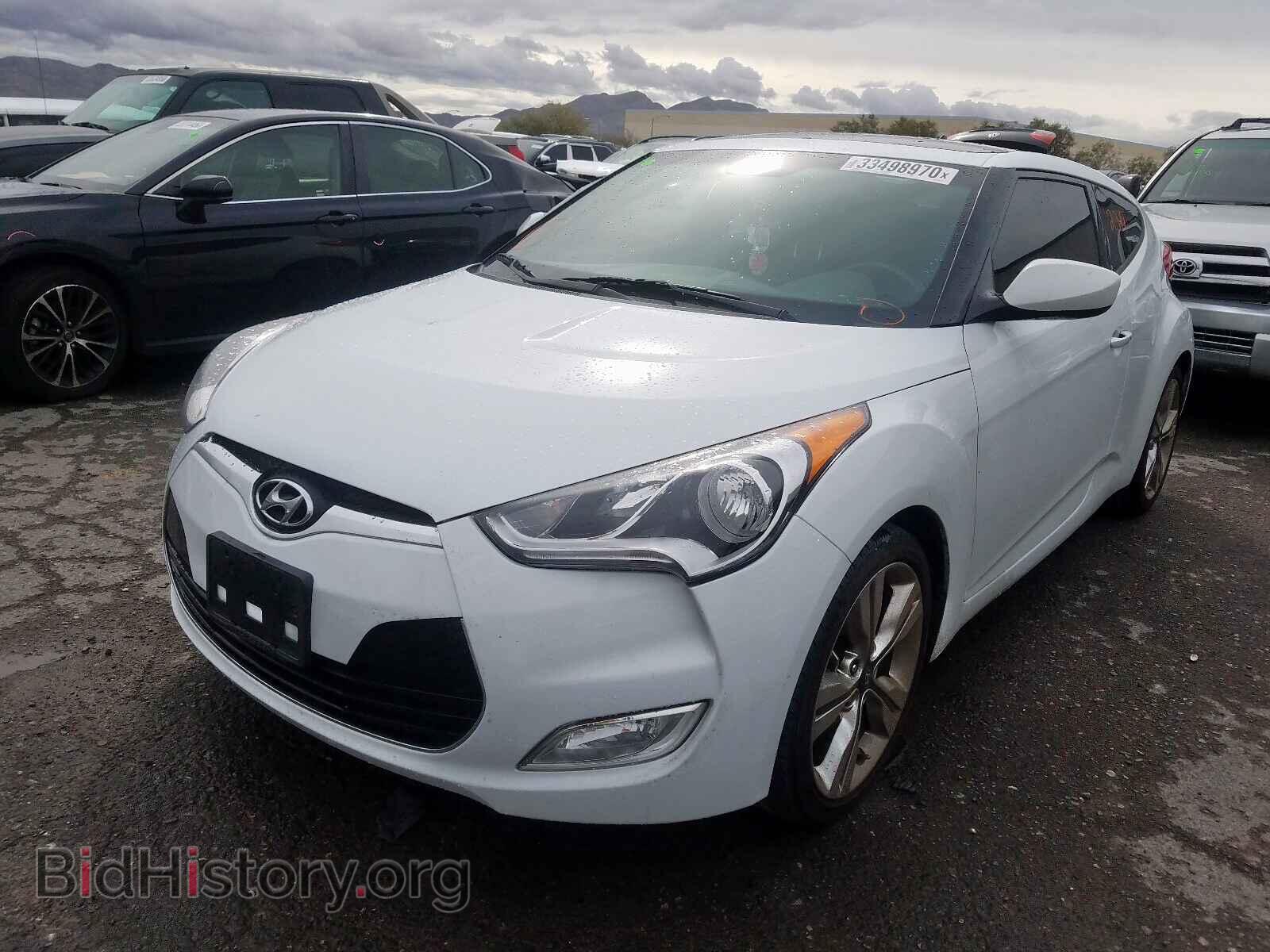 2017 HYUNDAI VELOSTER - VIN: KMHTC6AD2HU319022 - Фото 2