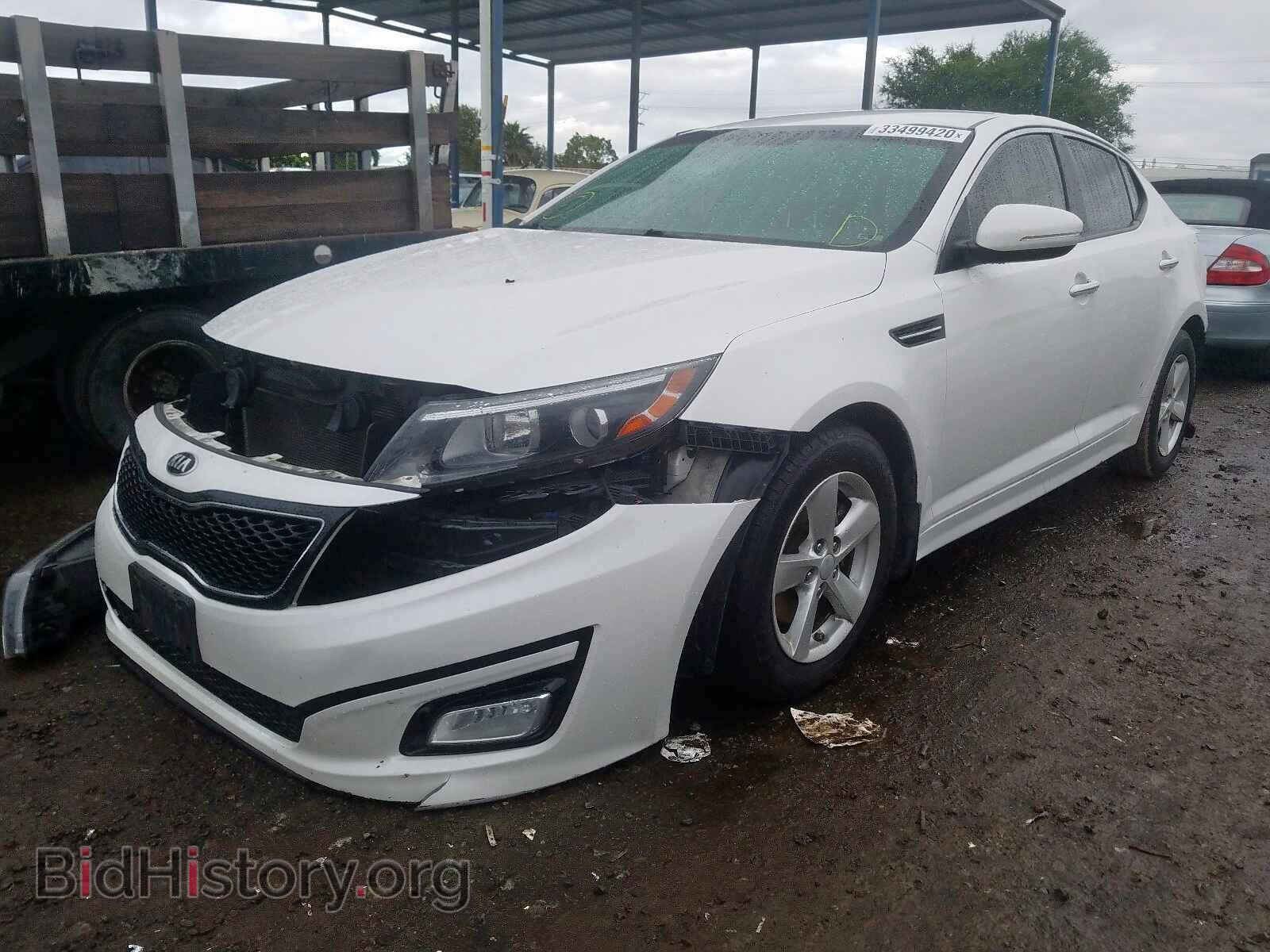 2014 KIA OPTIMA - VIN: KNAGM4A7XE5524897 - Фото 2