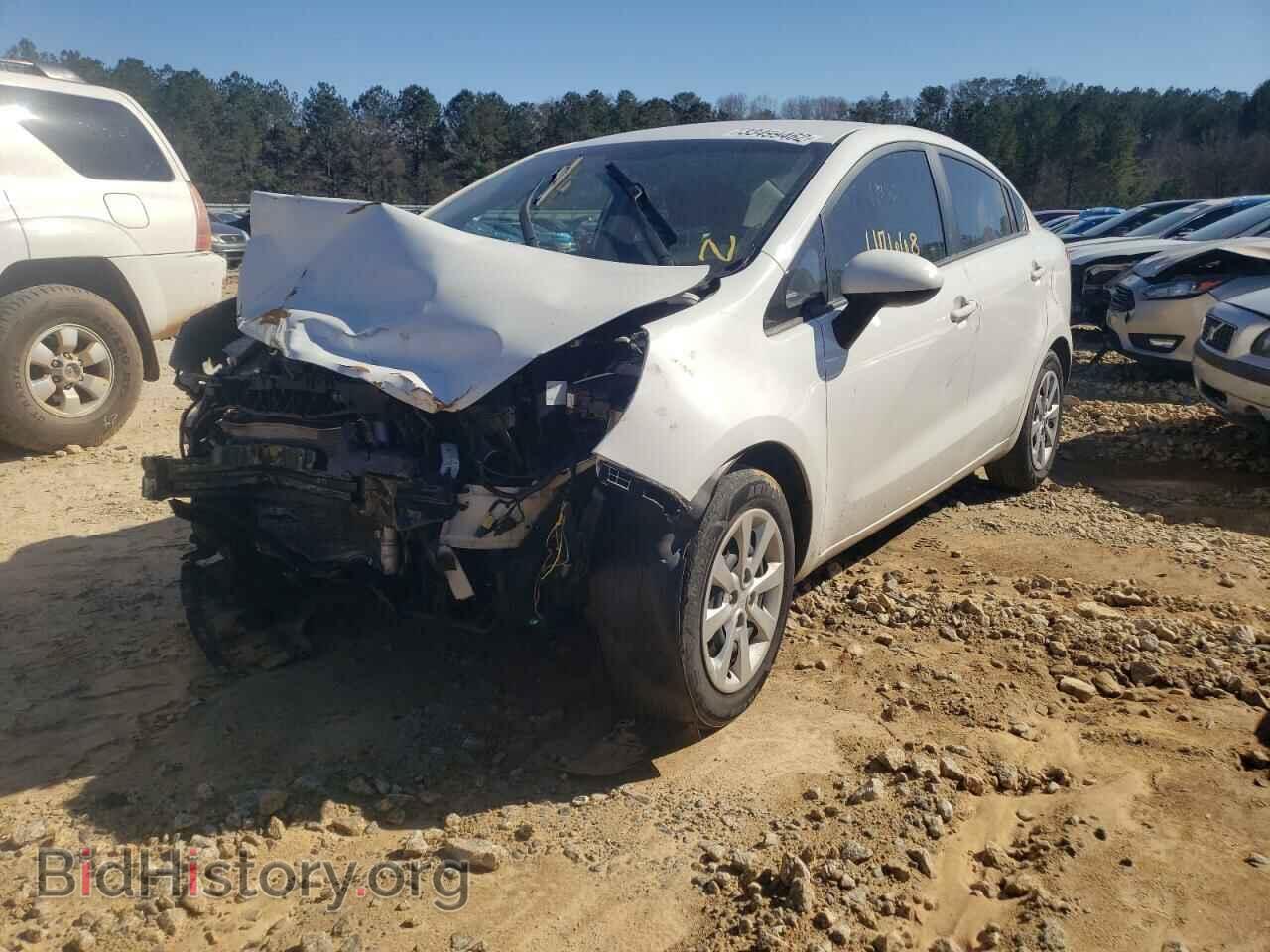2013 KIA RIO - VIN: KNADM4A37D6167767 - Фото 2