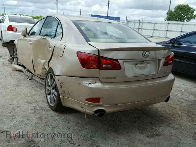 2008 LEXUS IS250 - VIN: JTHBK262082067283 - Фото 3