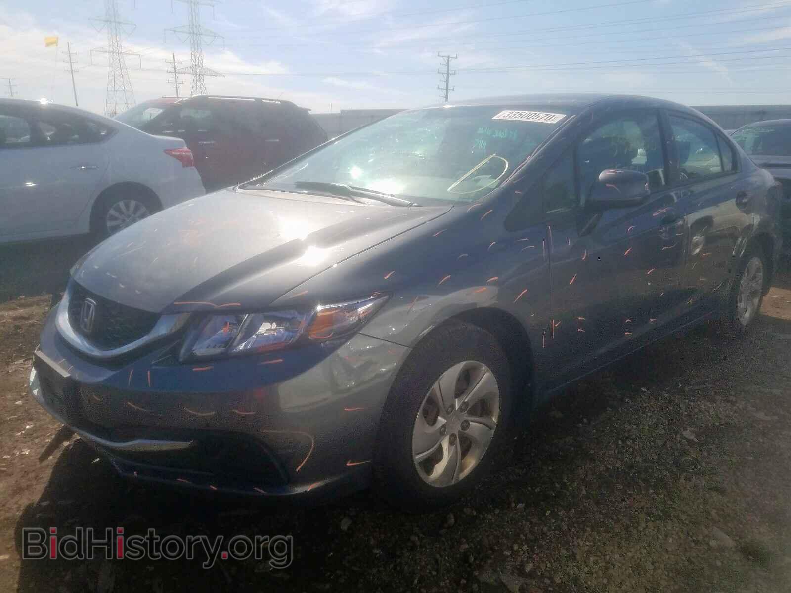 2013 HONDA CIVIC - VIN: 19XFB2F5XDE003648 - Фото 2