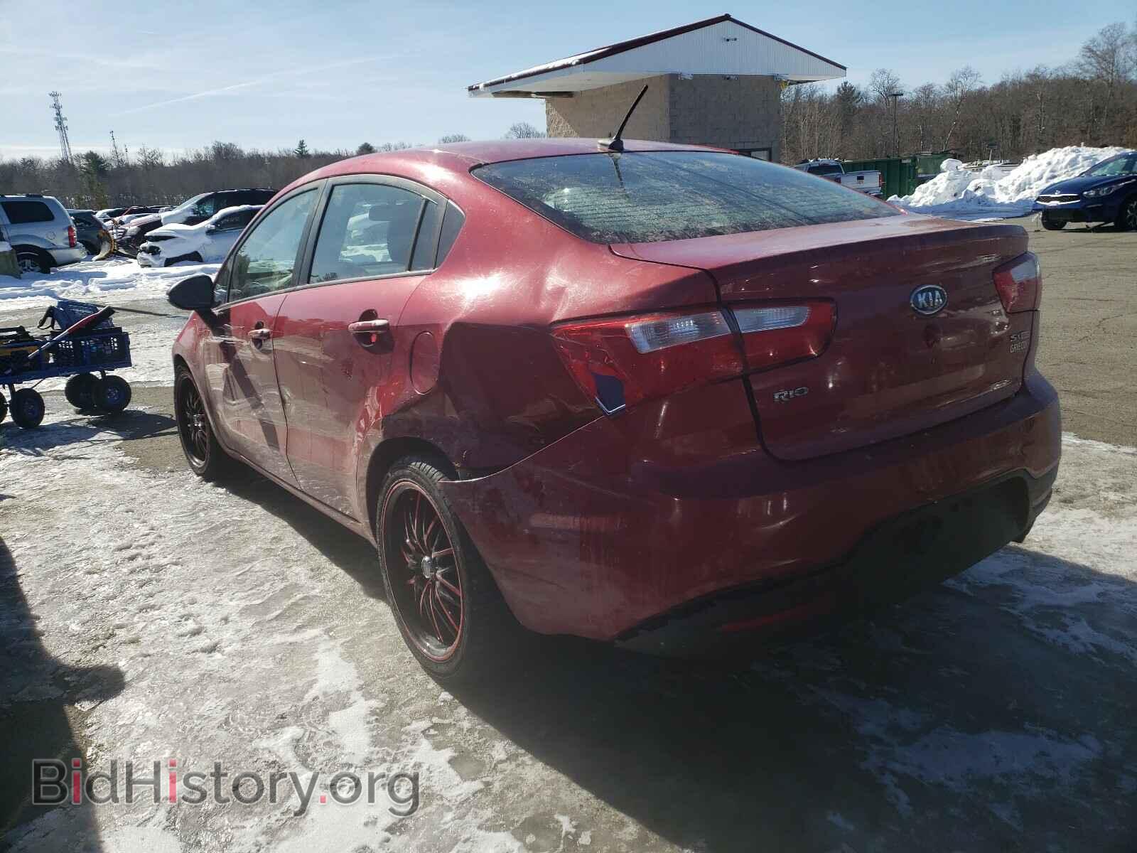 2012 KIA RIO - VIN: KNADN4A31C6063108 - Фото 3
