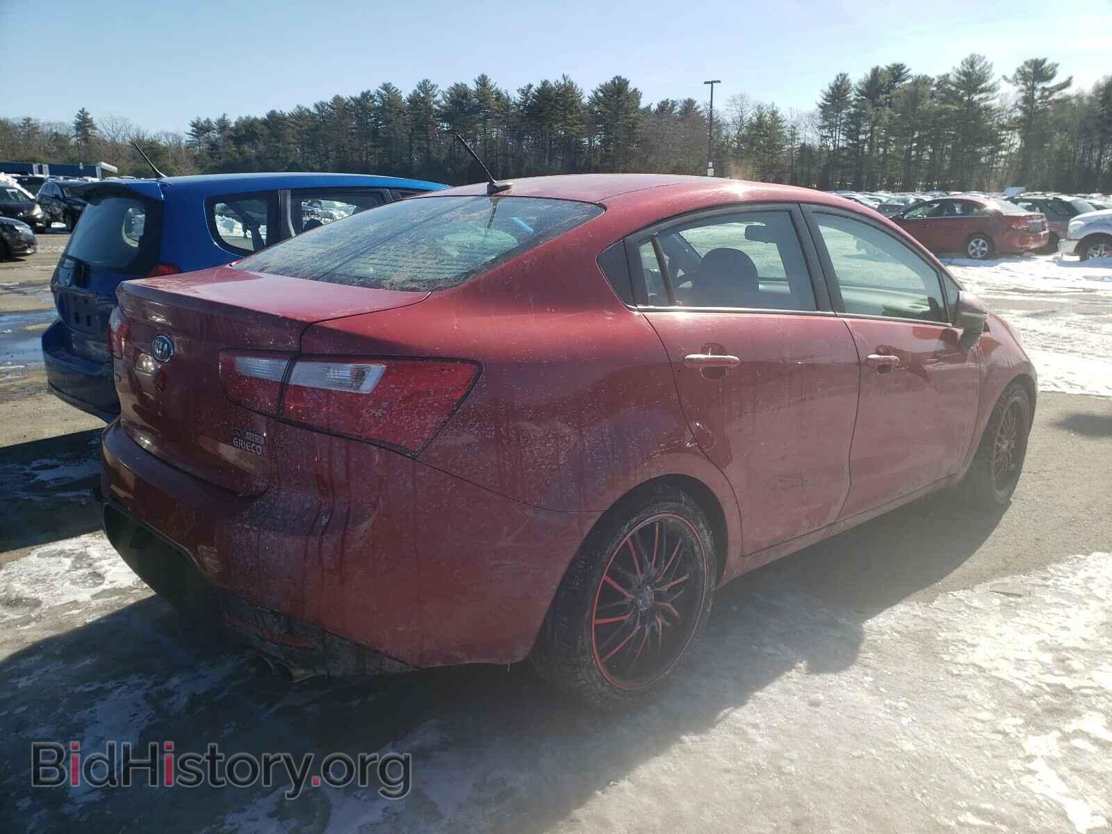 2012 KIA RIO - VIN: KNADN4A31C6063108 - Фото 4