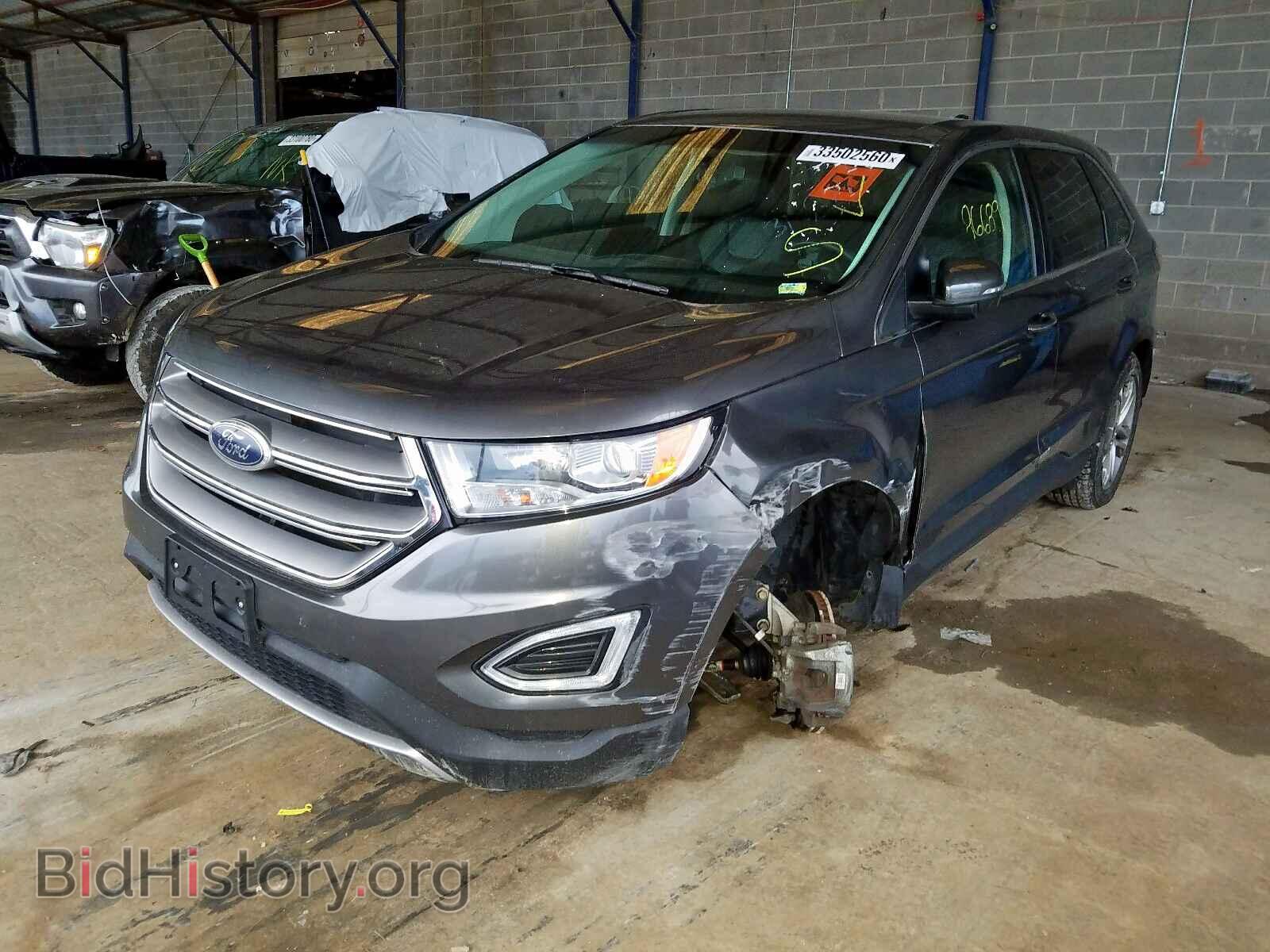 2016 FORD EDGE - VIN: 2FMPK4K96GBB23799 - Photo 2