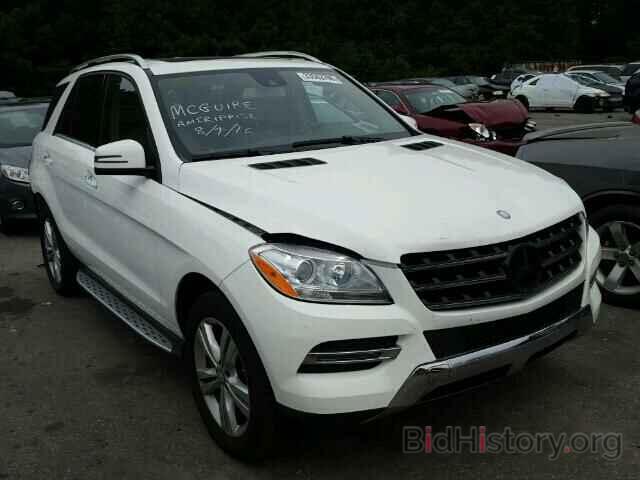 Photo 4JGDA5JBXFA608313 - MERCEDES-BENZ ML350 2015