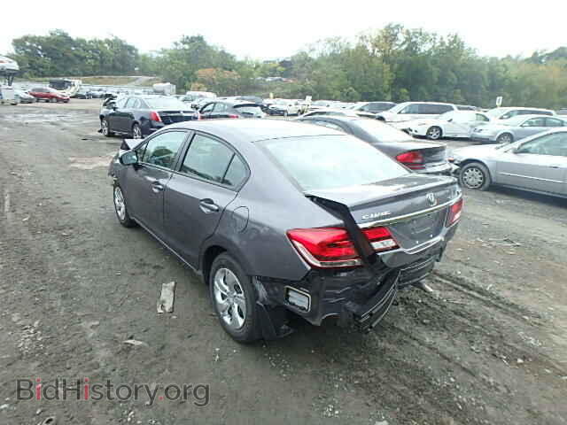 2014 HONDA CIVIC - VIN: 19XFB2F55EE239237 - Фото 3