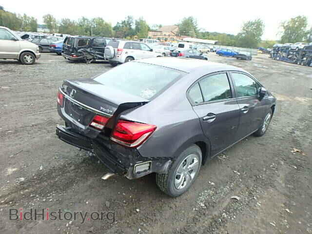 2014 HONDA CIVIC - VIN: 19XFB2F55EE239237 - Фото 4