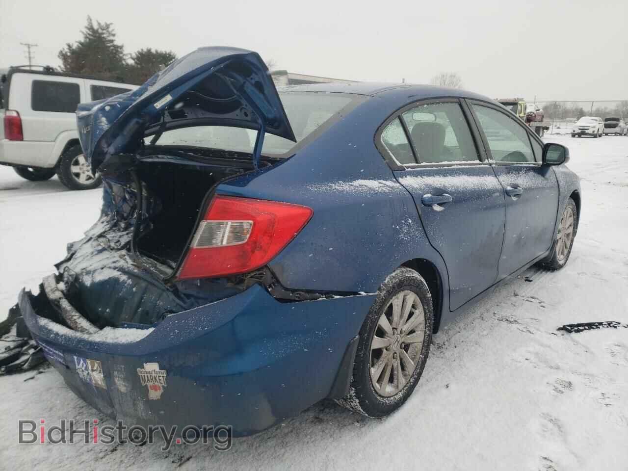 2012 HONDA CIVIC - VIN: 19XFB2F89CE048489 - Фото 4