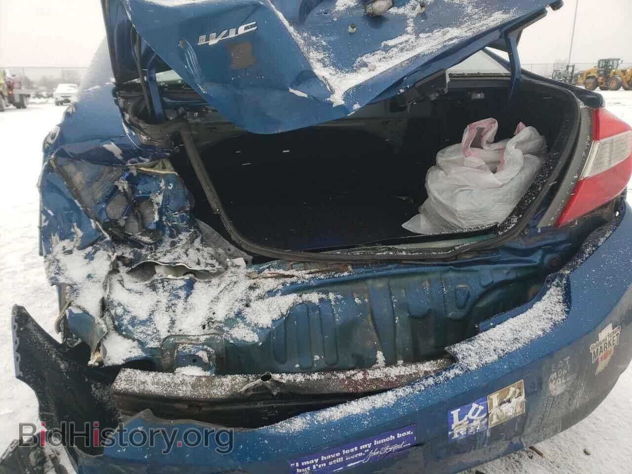 2012 HONDA CIVIC - VIN: 19XFB2F89CE048489 - Фото 9