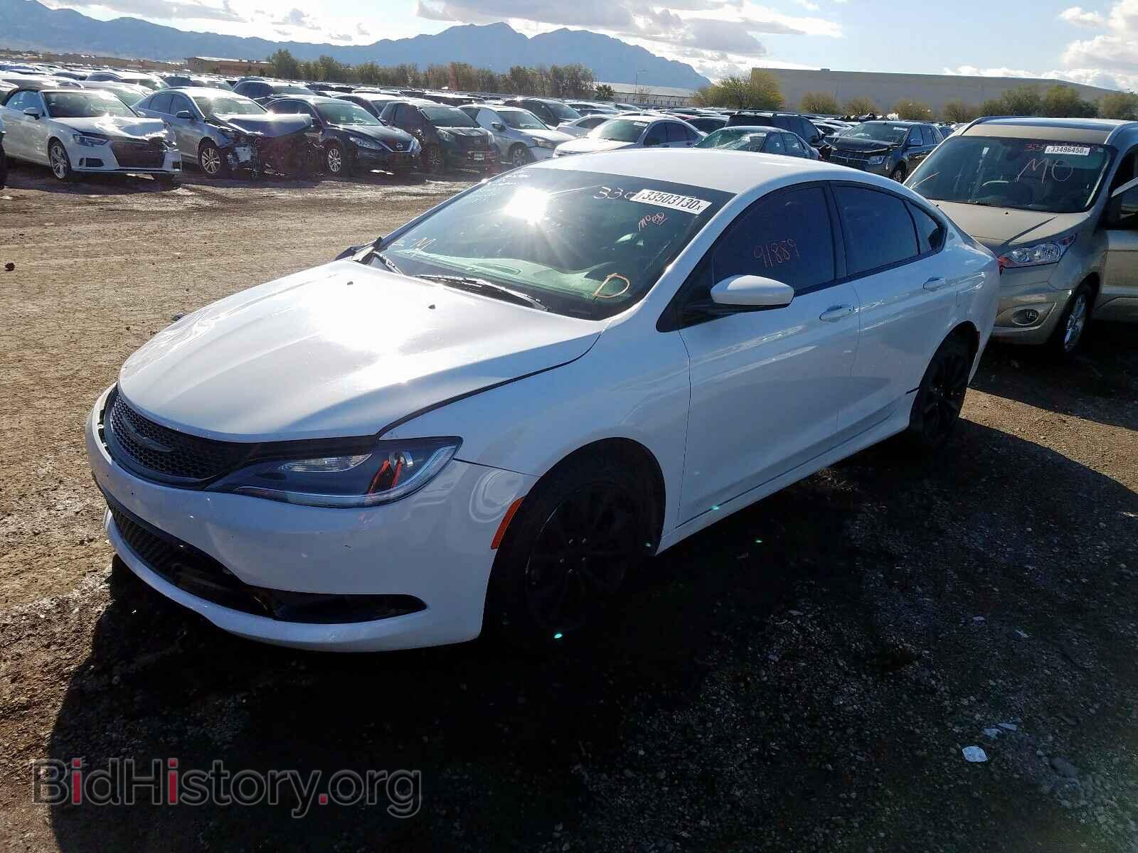 2015 CHRYSLER 200 - VIN: 1C3CCCBB3FN725208 - Фото 2