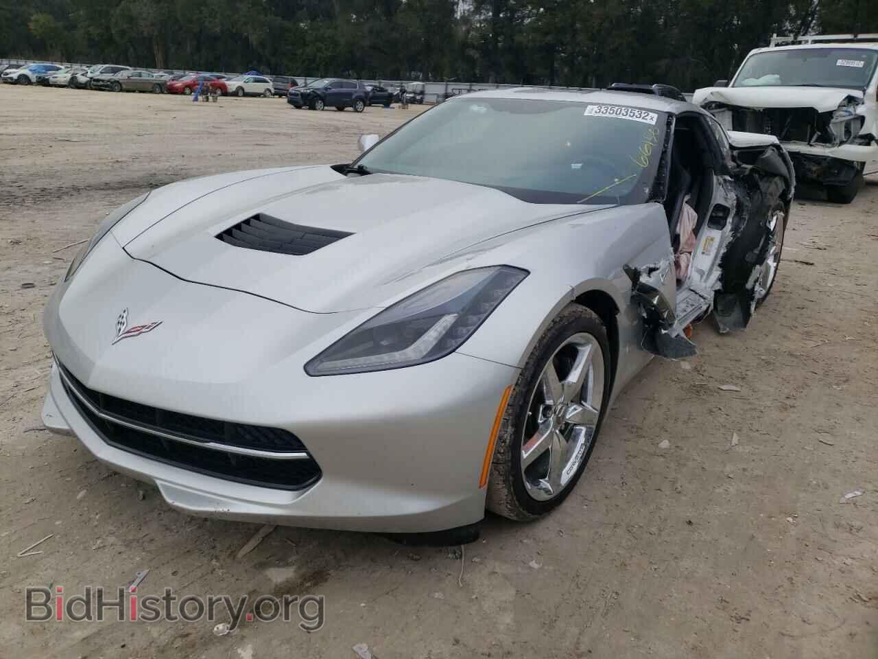 2014 CHEVROLET CORVETTE - VIN: 1G1YB2D77E5119229 - Фото 2