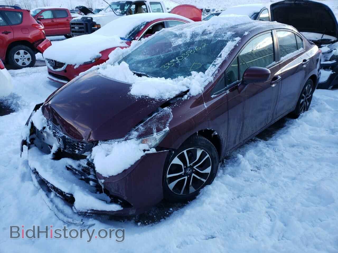 2014 HONDA CIVIC - VIN: 2HGFB2F84EH557298 - Фото 2