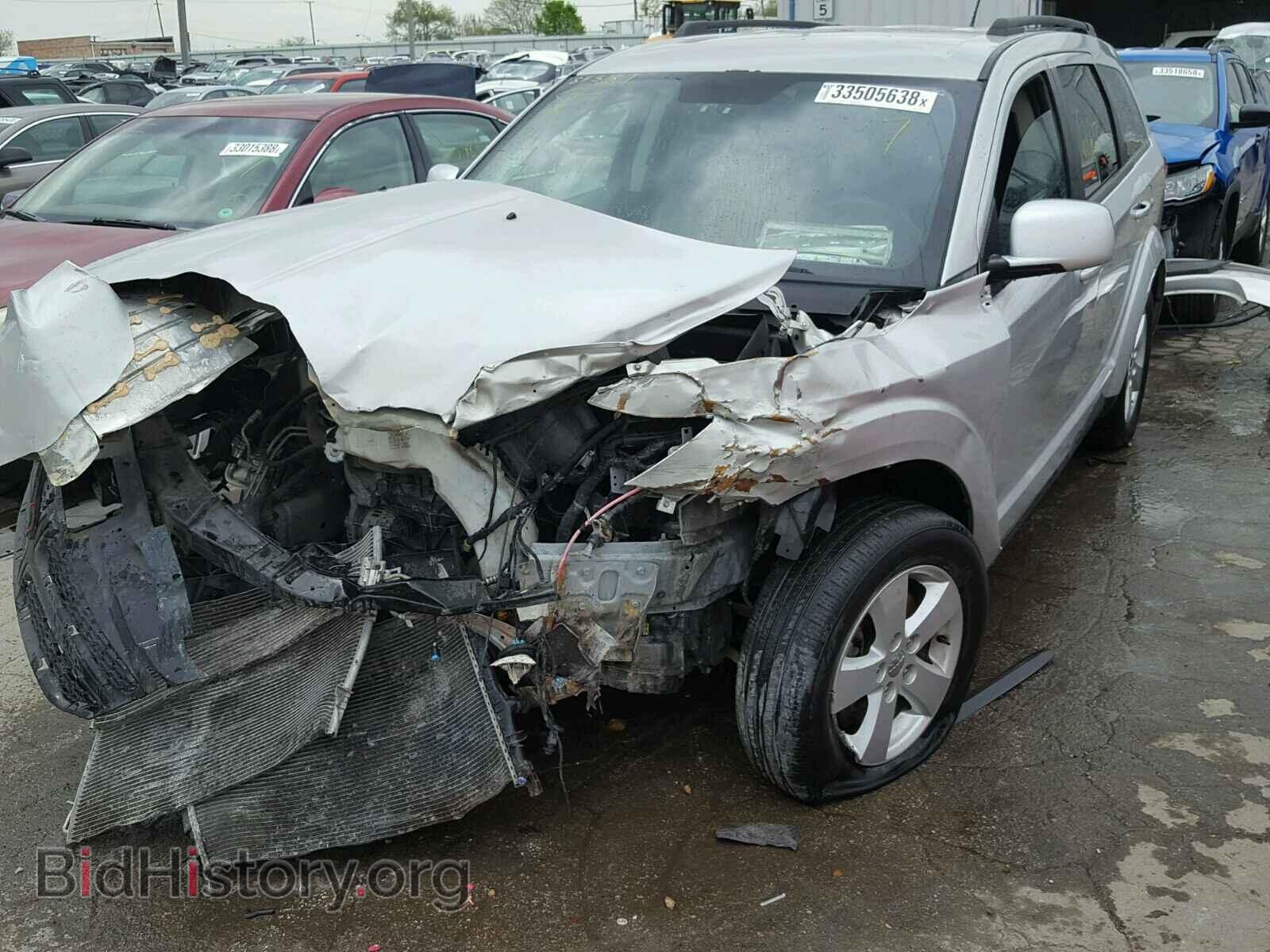 2012 DODGE JOURNEY - VIN: 3C4PDCBB9CT361608 - Фото 2
