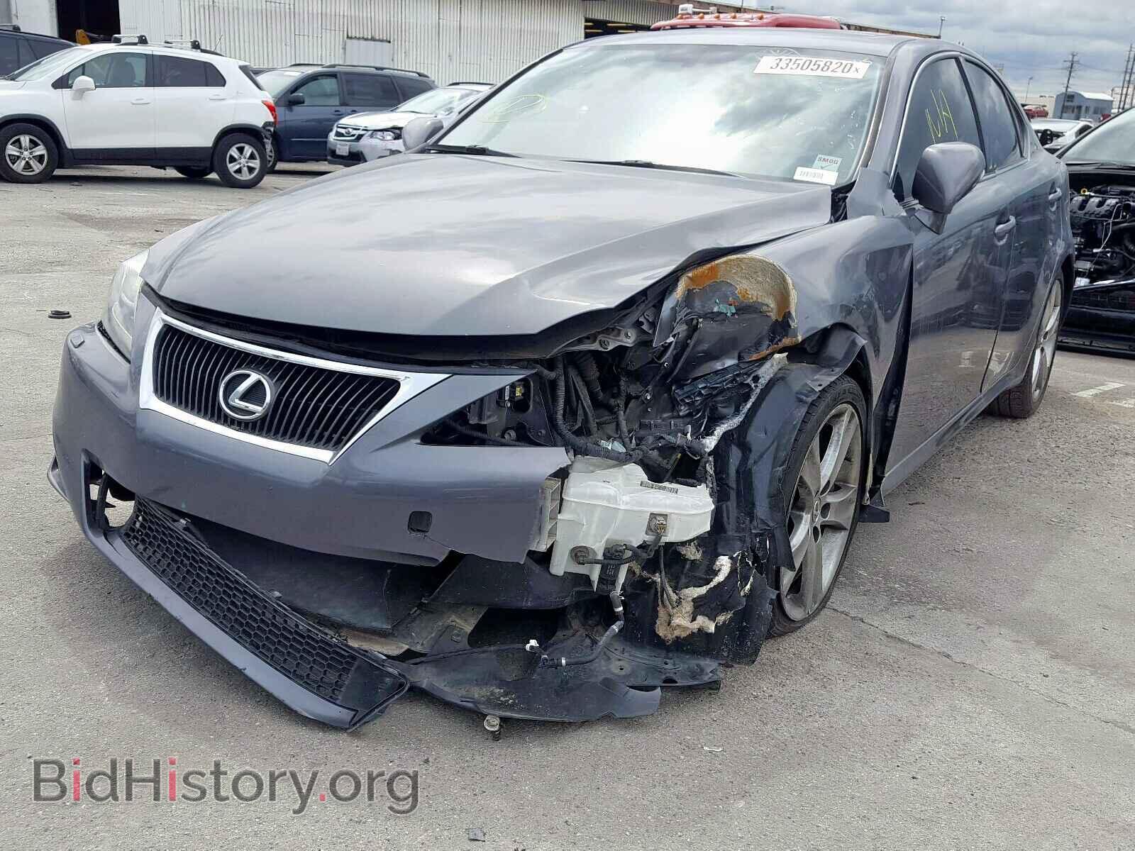 2012 LEXUS IS - VIN: JTHBE5C27C5029442 - Фото 2