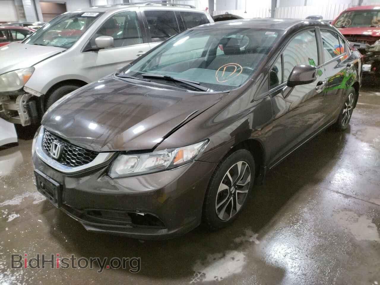2013 HONDA CIVIC - VIN: 2HGFB2F89DH555657 - Фото 2