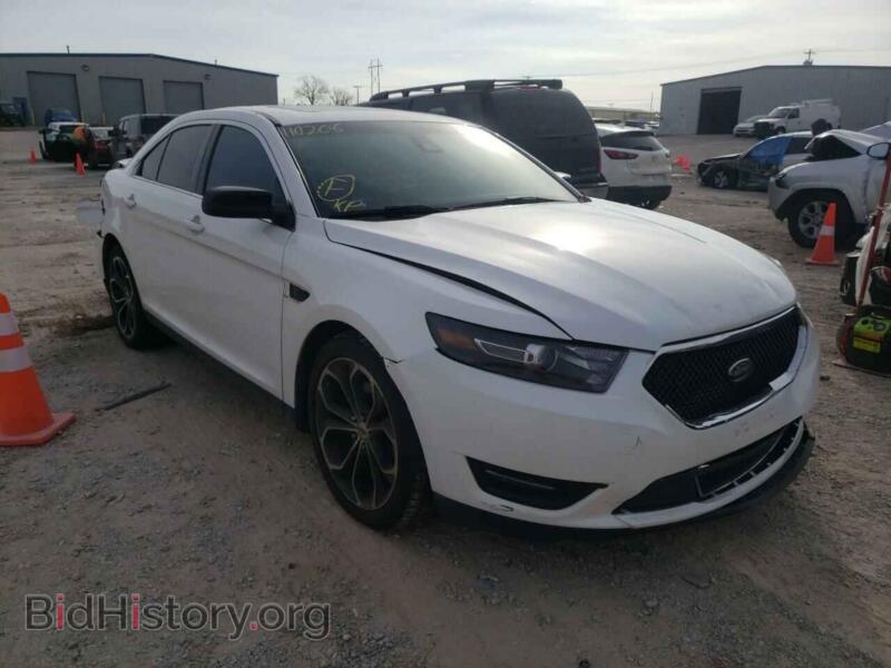 2015 Ford TAURUS Taurus SHO (VIN 1FAHP2KTXFG110206) — photo 1 of 10, Copart, damage: rear end